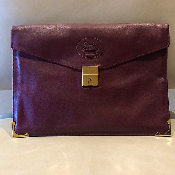 Vintage Portfolio Clutch - Picture 1 of 5